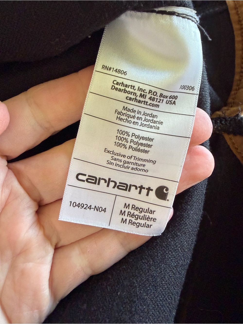 Carhartt Women's Relaxed Fit Sherpa Fleece Snap Front Vest / Medium / 8-10 - Picture 11 of 14